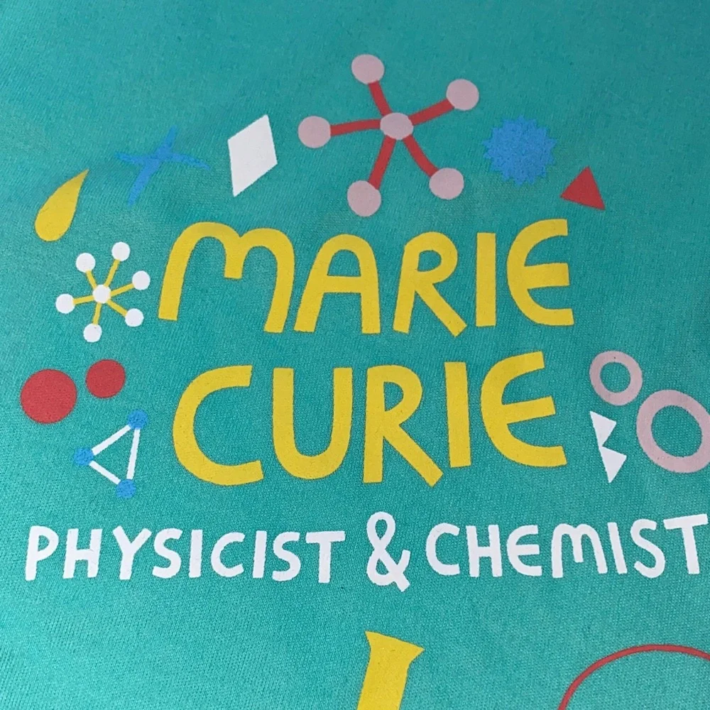 Piccolina Marie Curie Graphic T-Shirt new with tag nwt $36
